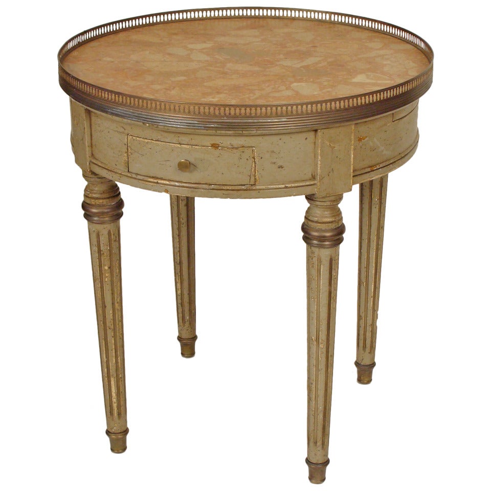 Louis XVI style bouillotte table