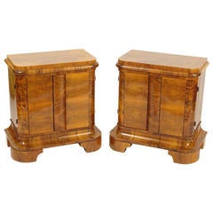 Pair of Art Deco Style Occasional Commodes