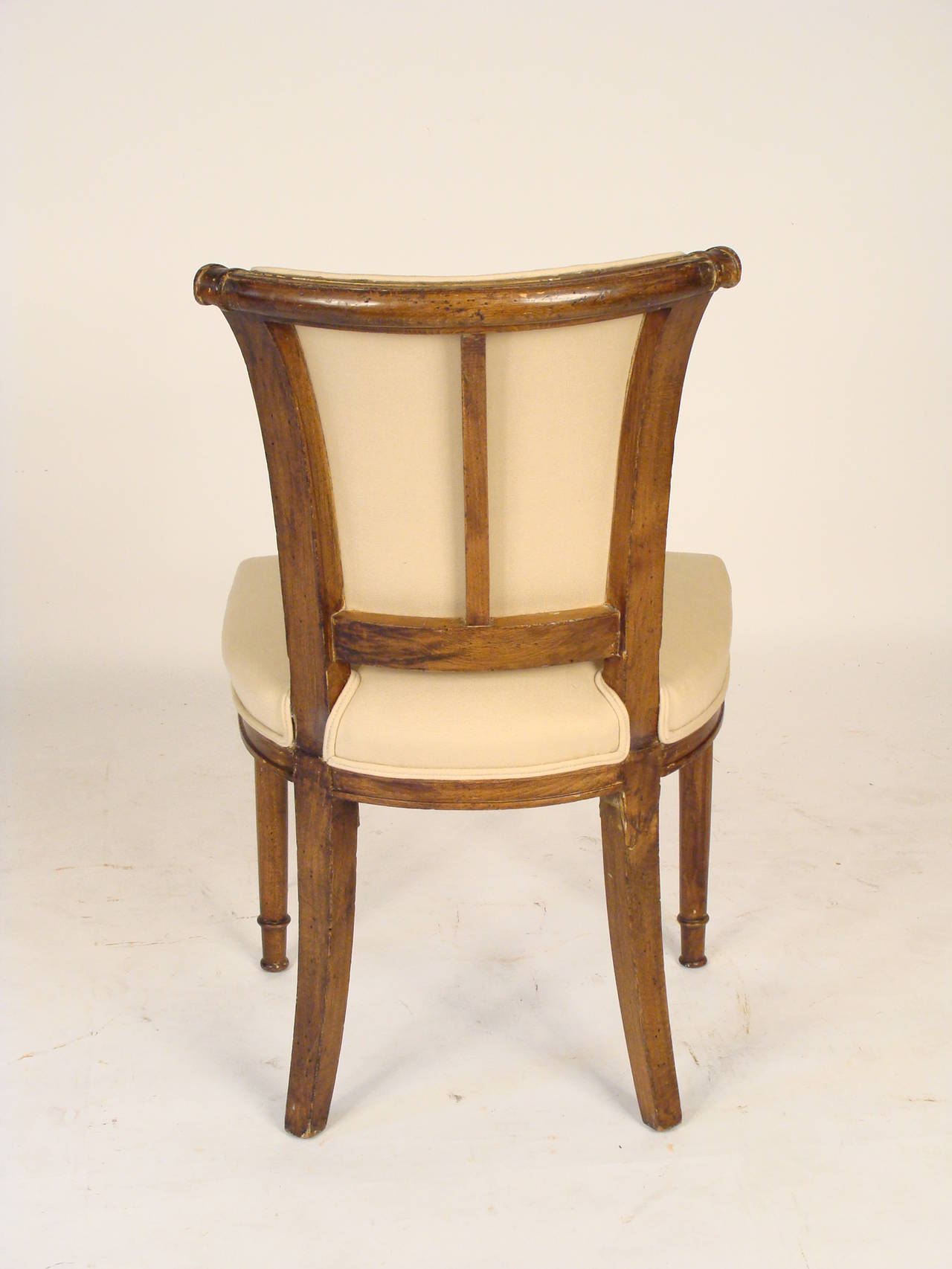 Set of Directoire Style Dining Room Chairs In Good Condition In Laguna Beach, CA
