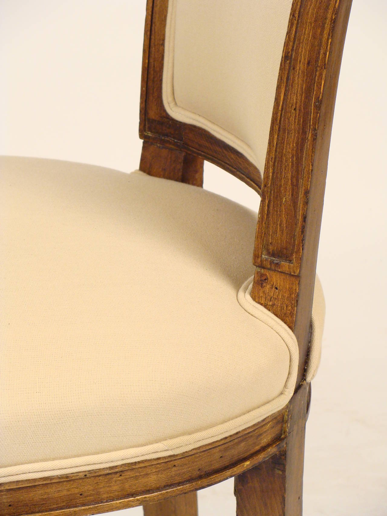 Set of Directoire Style Dining Room Chairs 1