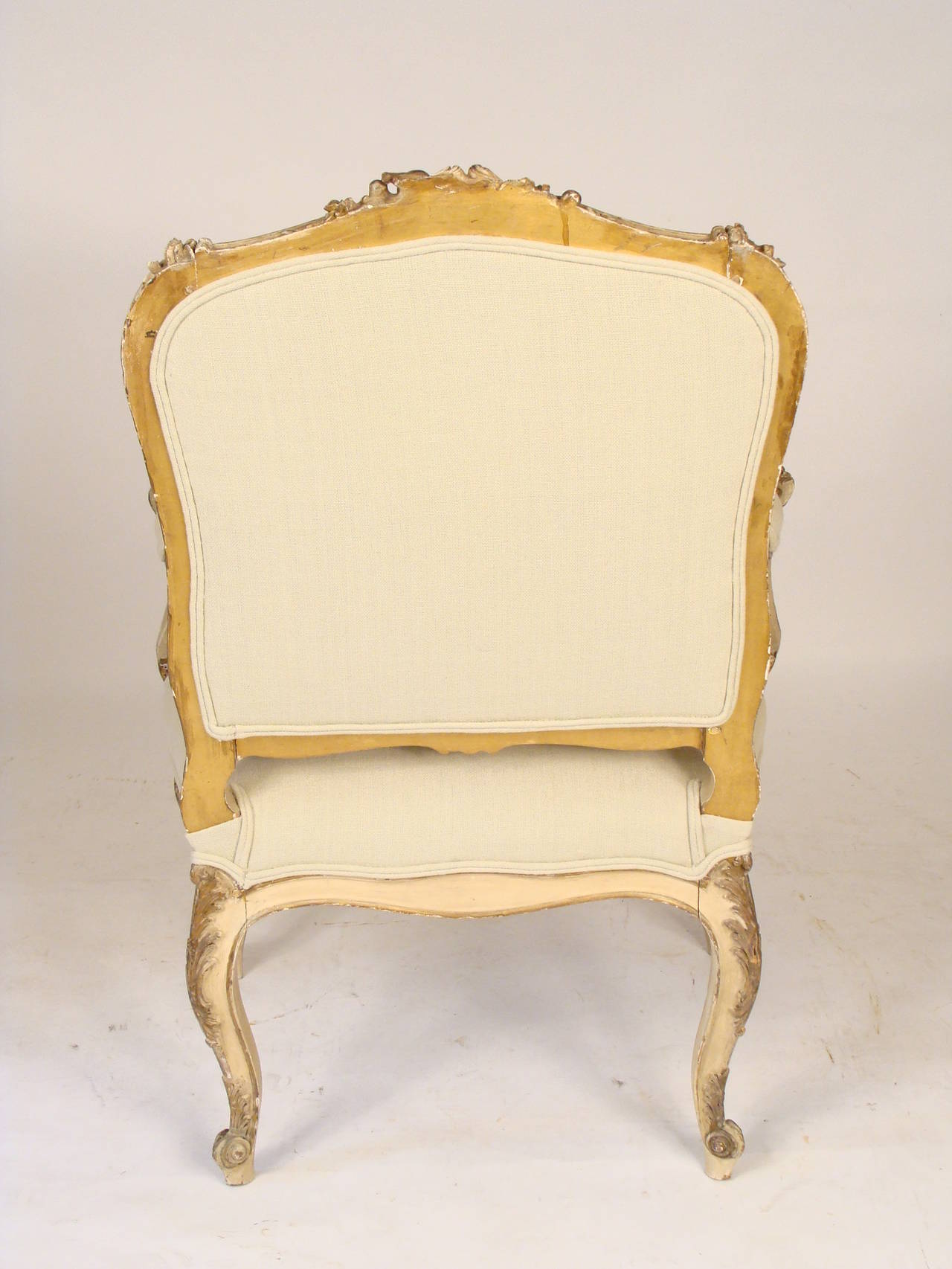 European 19th Century Louis XV Armchair