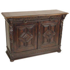 Antique Baroque Style Cabinet