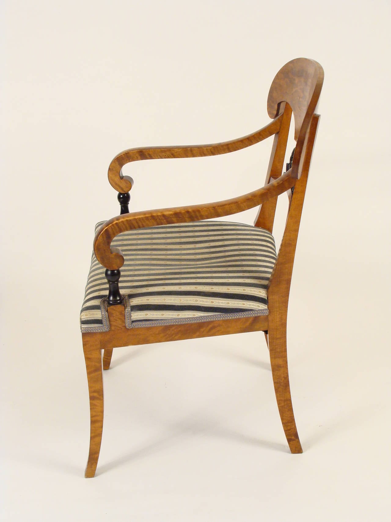 Mid-20th Century Set of Six Biedermeier Dining Chairs