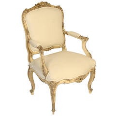 19th Century Louis XV Armchair