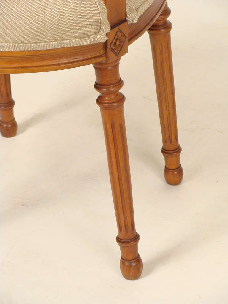 Set of Six Directoire Style Dining Room Chairs 2