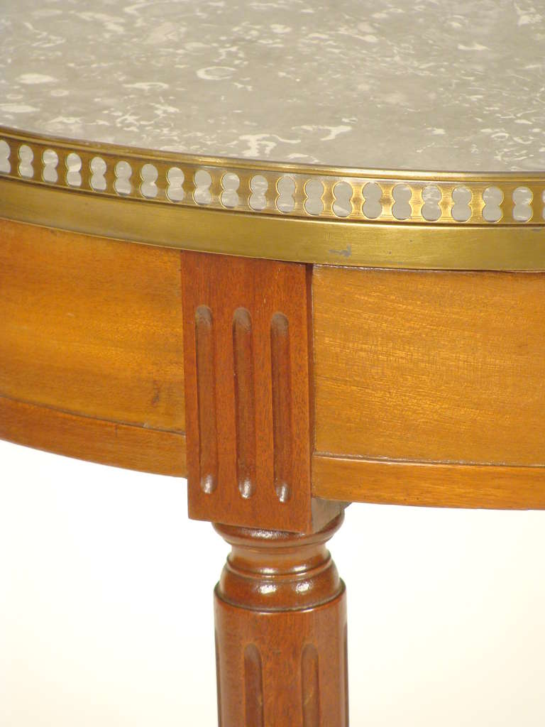 Louis XVI Style Bouillotte Table In Good Condition In Laguna Beach, CA