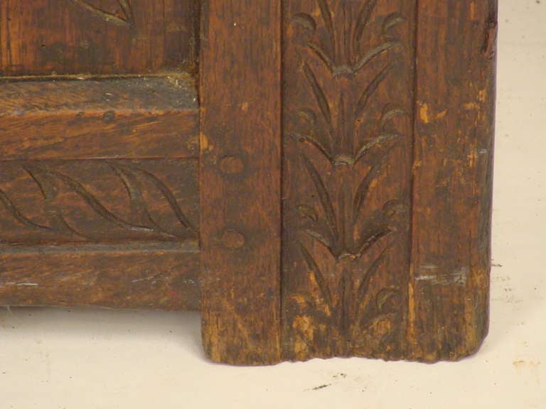 Antique Tudor Style Trunk 1