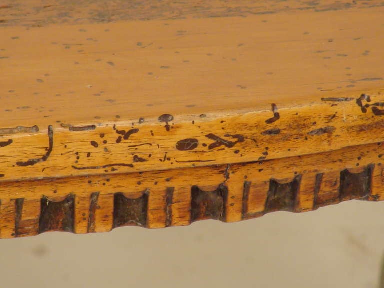 Wood Baroque Style Coffee Table