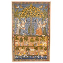 Antique Eastern Indian painting