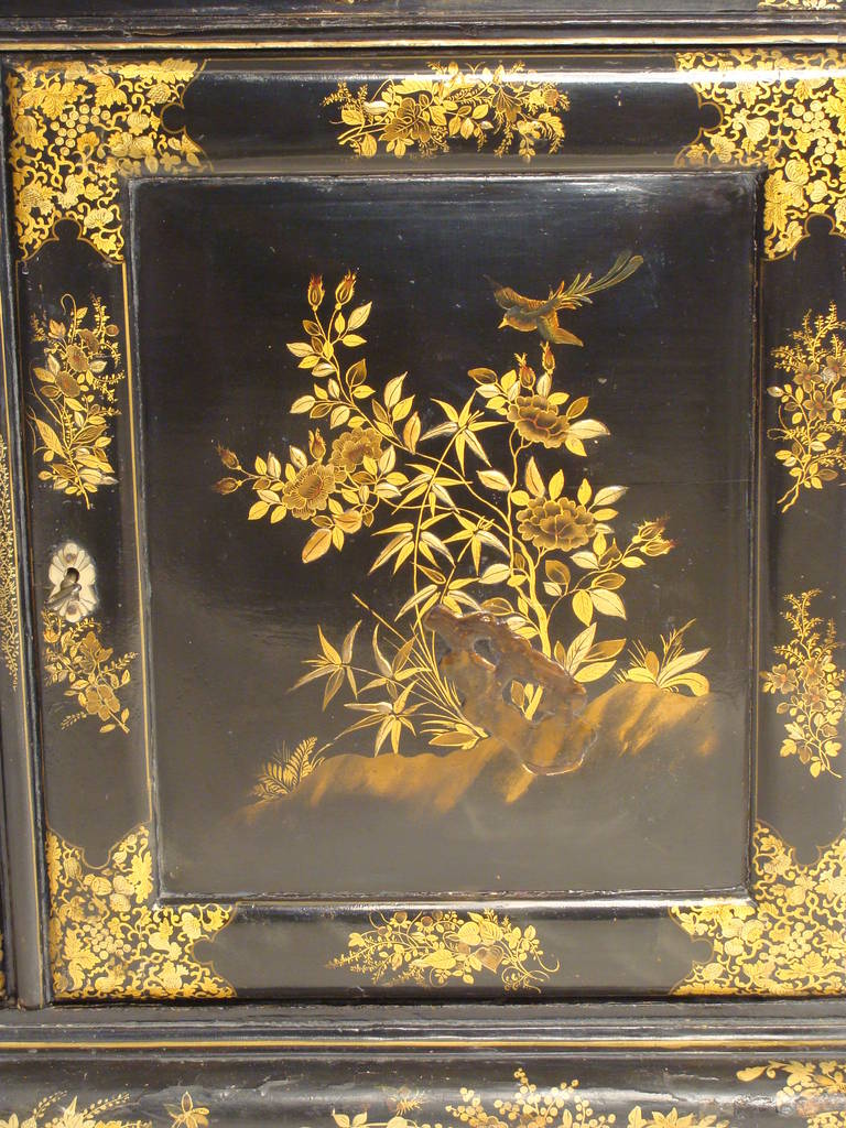 19th Century Chinoiserie Decorated Cabinet