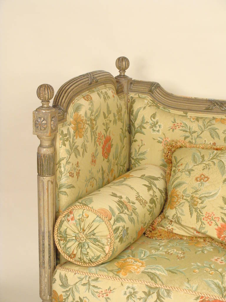 20th Century Louis XVI Style Painted Sofa