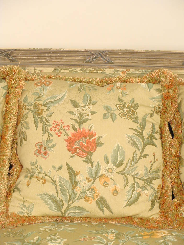 Louis XVI Style Painted Sofa 4