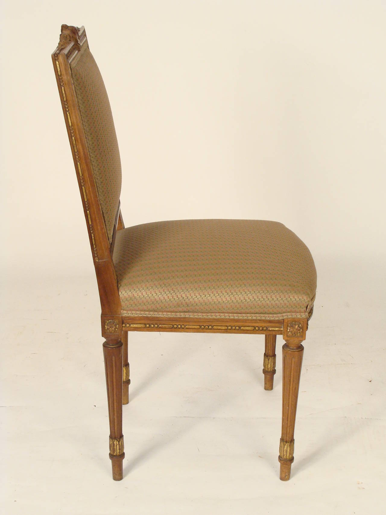 European Set of Four Louis XVI Style Side Chairs