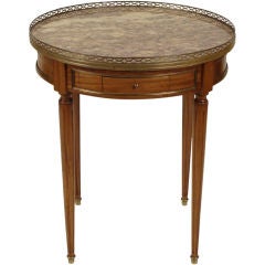 Louis XVl style bouillotte table