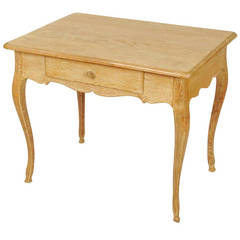 Cerused Oak Louis XV Table