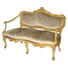 Painted Italian Settee