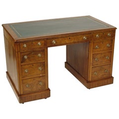George lll style double pedestal desk