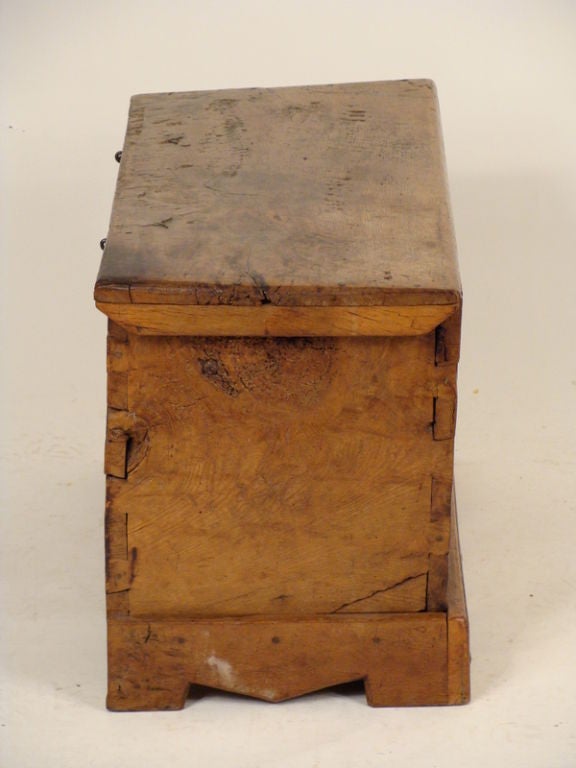 French Small 18th century trunk