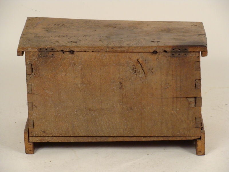 18th Century and Earlier Small 18th century trunk