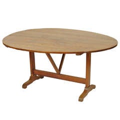 Antique French Wine Table