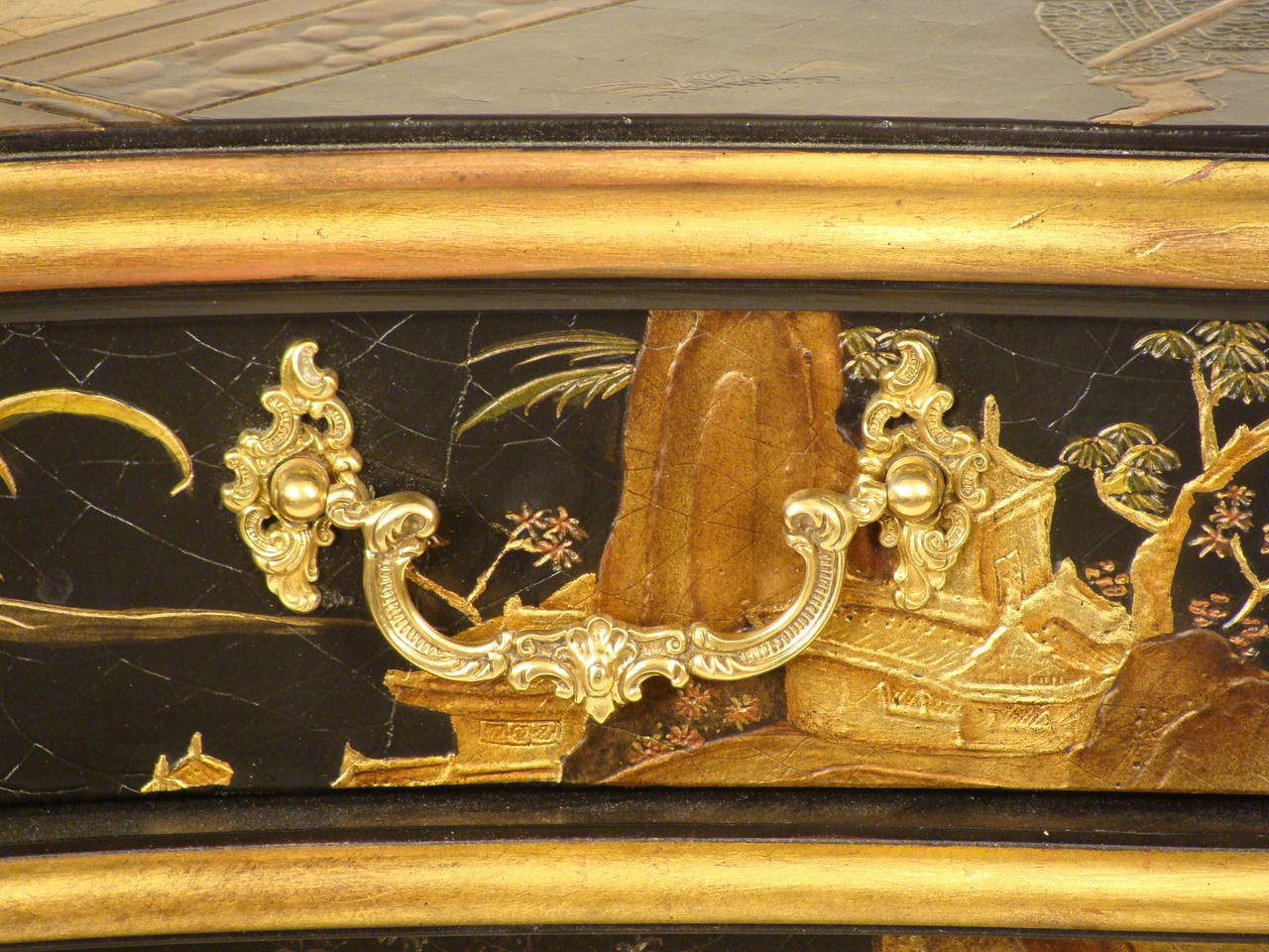 North American Baker Stately Homes chinoiserie commode