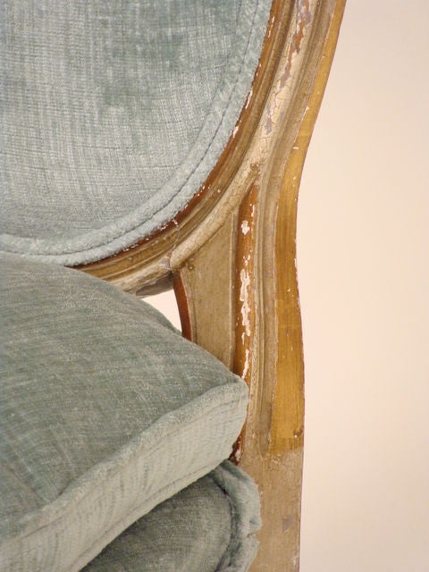 Louis XVl slipper chair 1