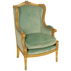Louis XVI style bergere