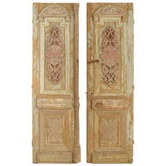 Pair of baroque style doors