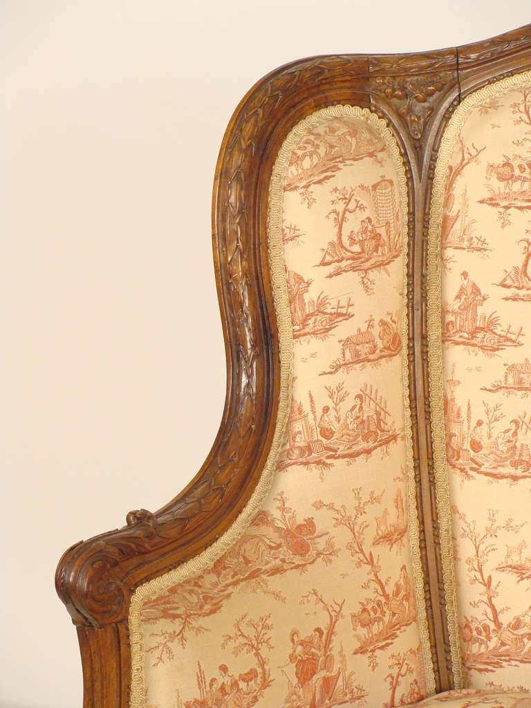 Upholstery Louis XVI Style Bergere