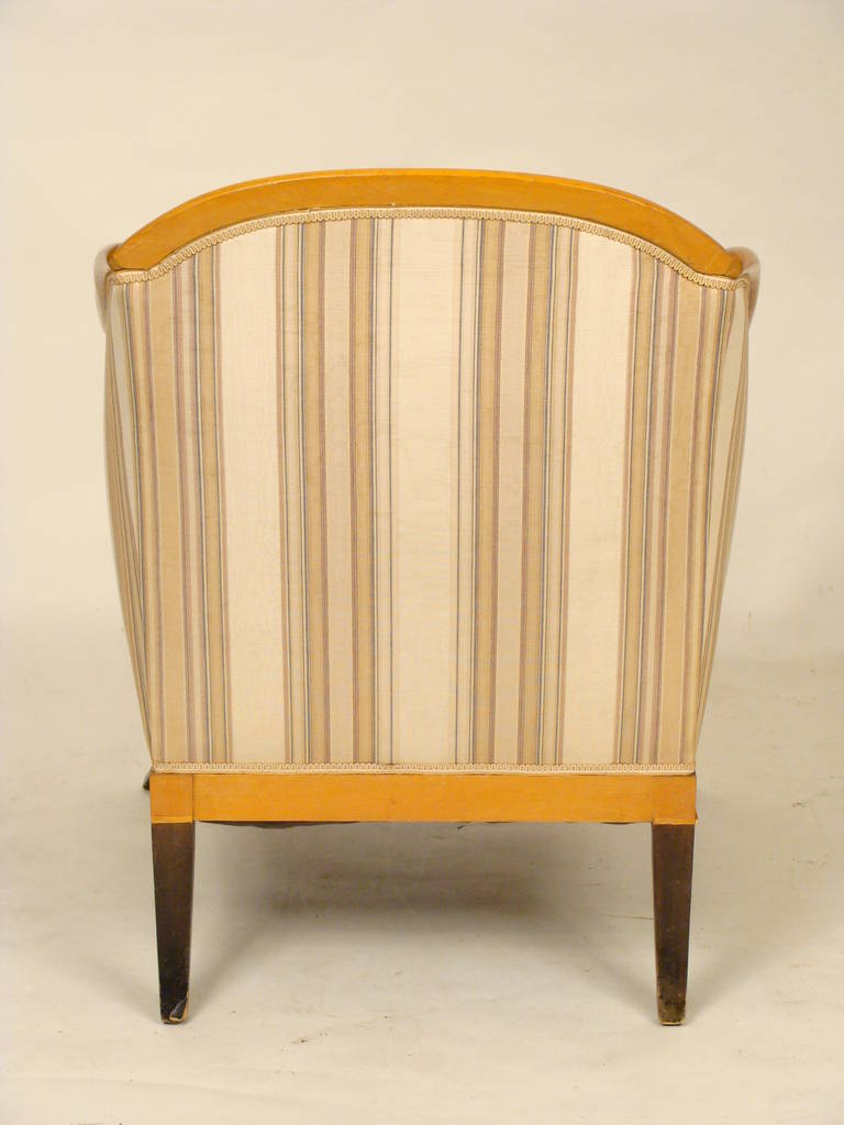 Unknown Pair of Biedermeier Revival Club Chairs