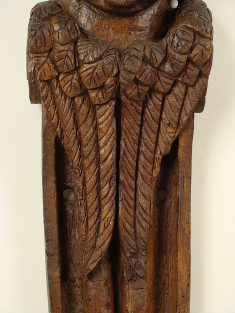 Wood 18th century architectural fragment