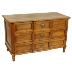 Continental neo classical commode