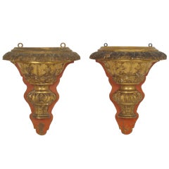 Pair of Baroque Style Wall Brackets 10