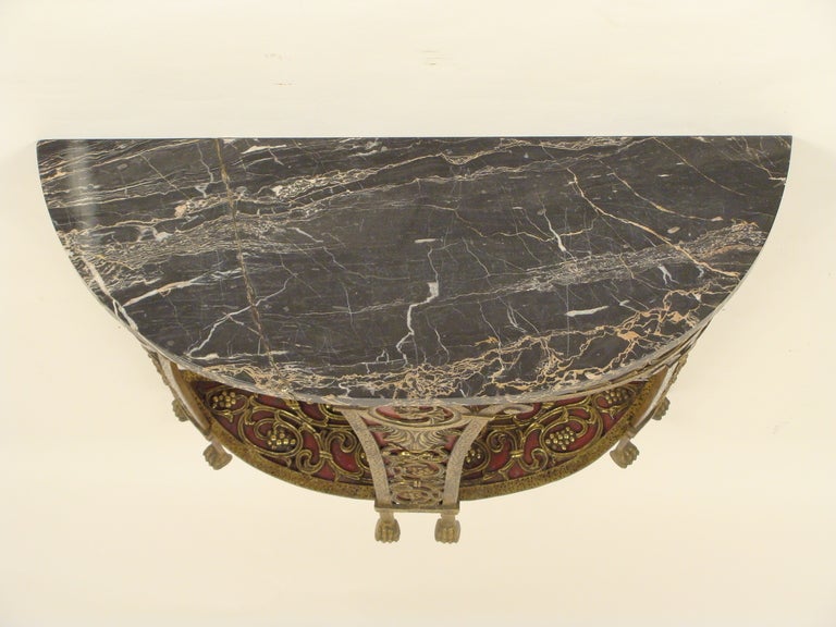 Art Deco Console Table And Mirror 4
