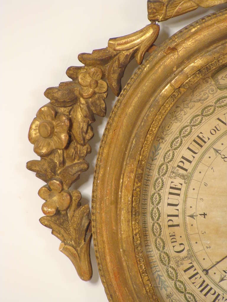 Gilt Louis XVI Barometer