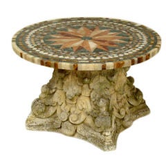 pietra dura coffee table