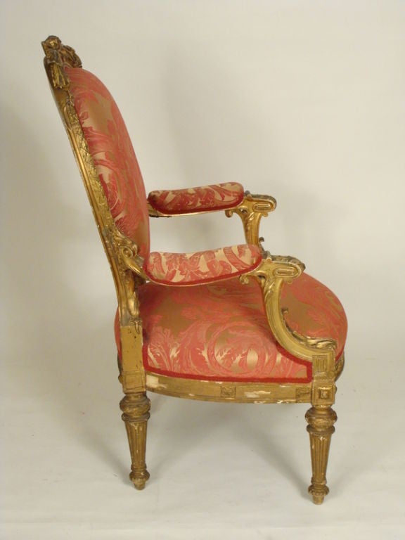 French 19th century Louis XVl armchair