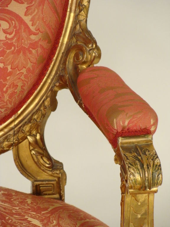 19th century Louis XVl armchair 1