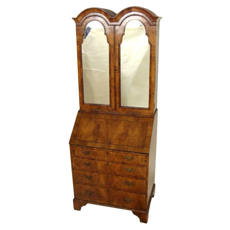 Queen Anne style secretary