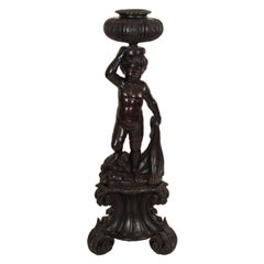 19th century wood carving