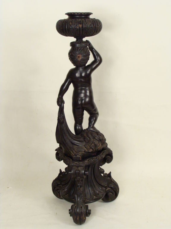 Sculpture en bois du 19e siècle Bon état - En vente à Laguna Beach, CA