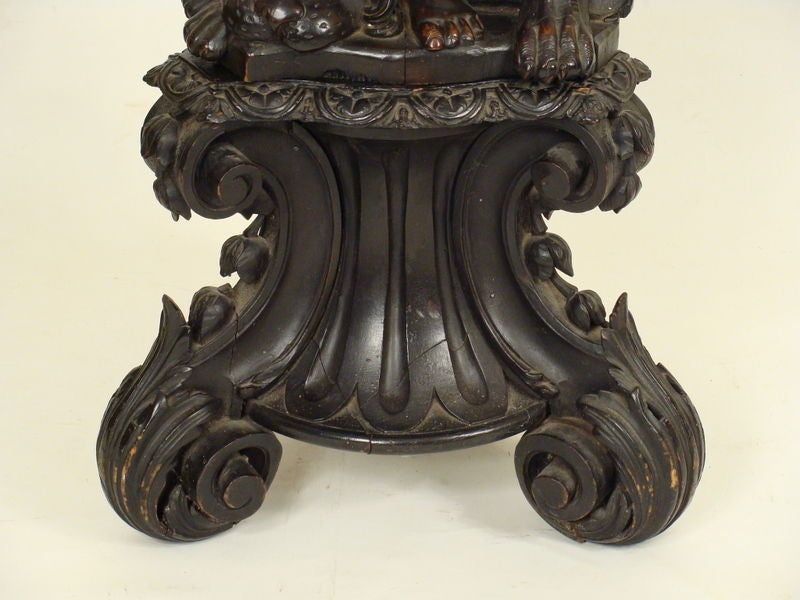 Sculpture en bois du 19e siècle en vente 2