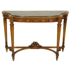 Louis XVl Style Console Table