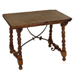 Spanish style occasional table.