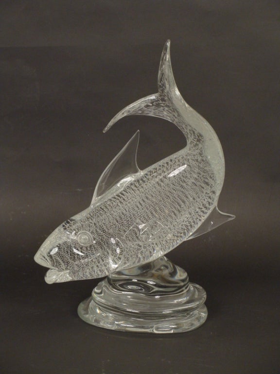 Murano glass fish by Licio at 1stDibs
