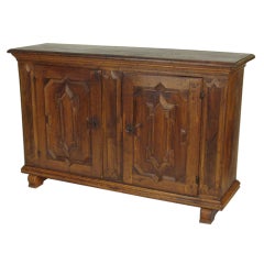 Baroque style two door credenza