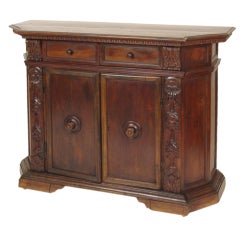 Antique Italian baroque credenza