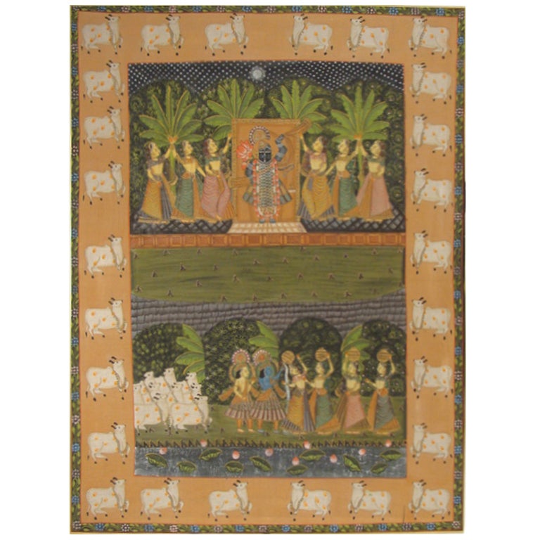 Large Painting On Linen