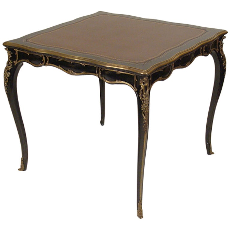 Louis XV Style Games Table