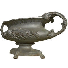 Antique Enameled Urn